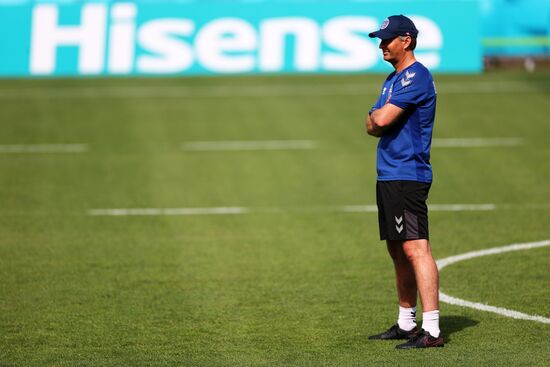 Denmark Soccer Euro 2020 Denmark Training Session