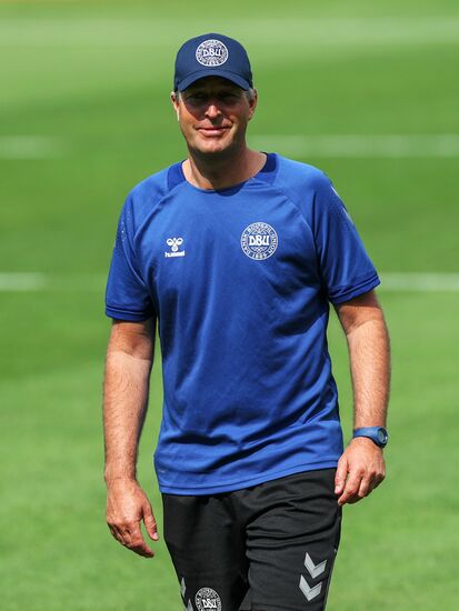 Denmark Soccer Euro 2020 Denmark Training Session