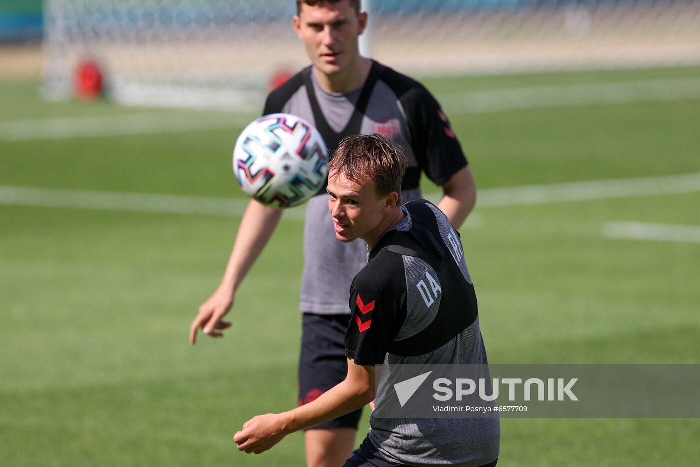 Denmark Soccer Euro 2020 Denmark Training Session