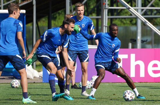 Russia Soccer Euro 2020 Finland Training Session