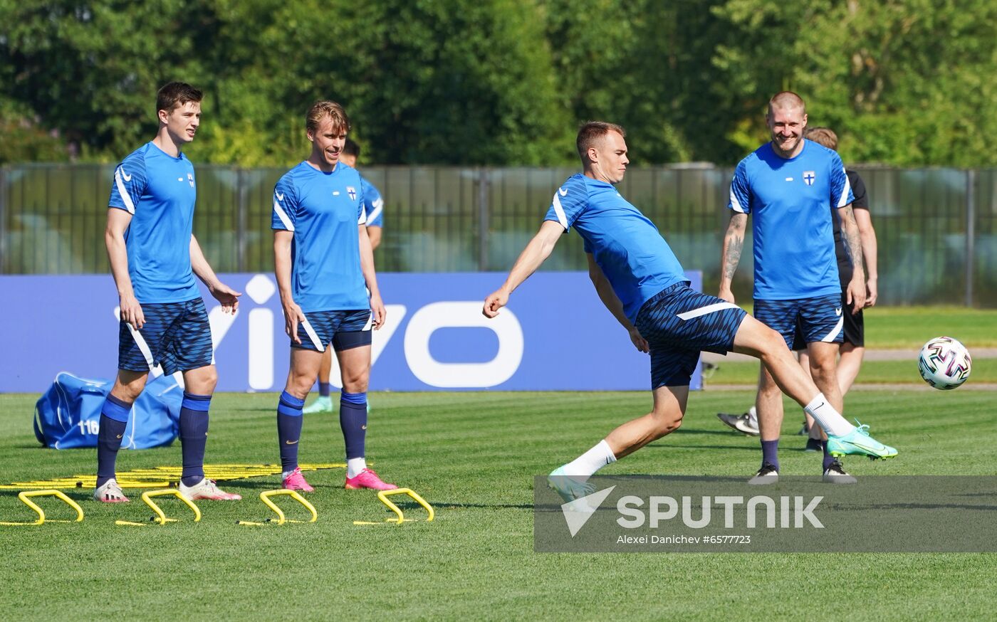 Russia Soccer Euro 2020 Finland Training Session