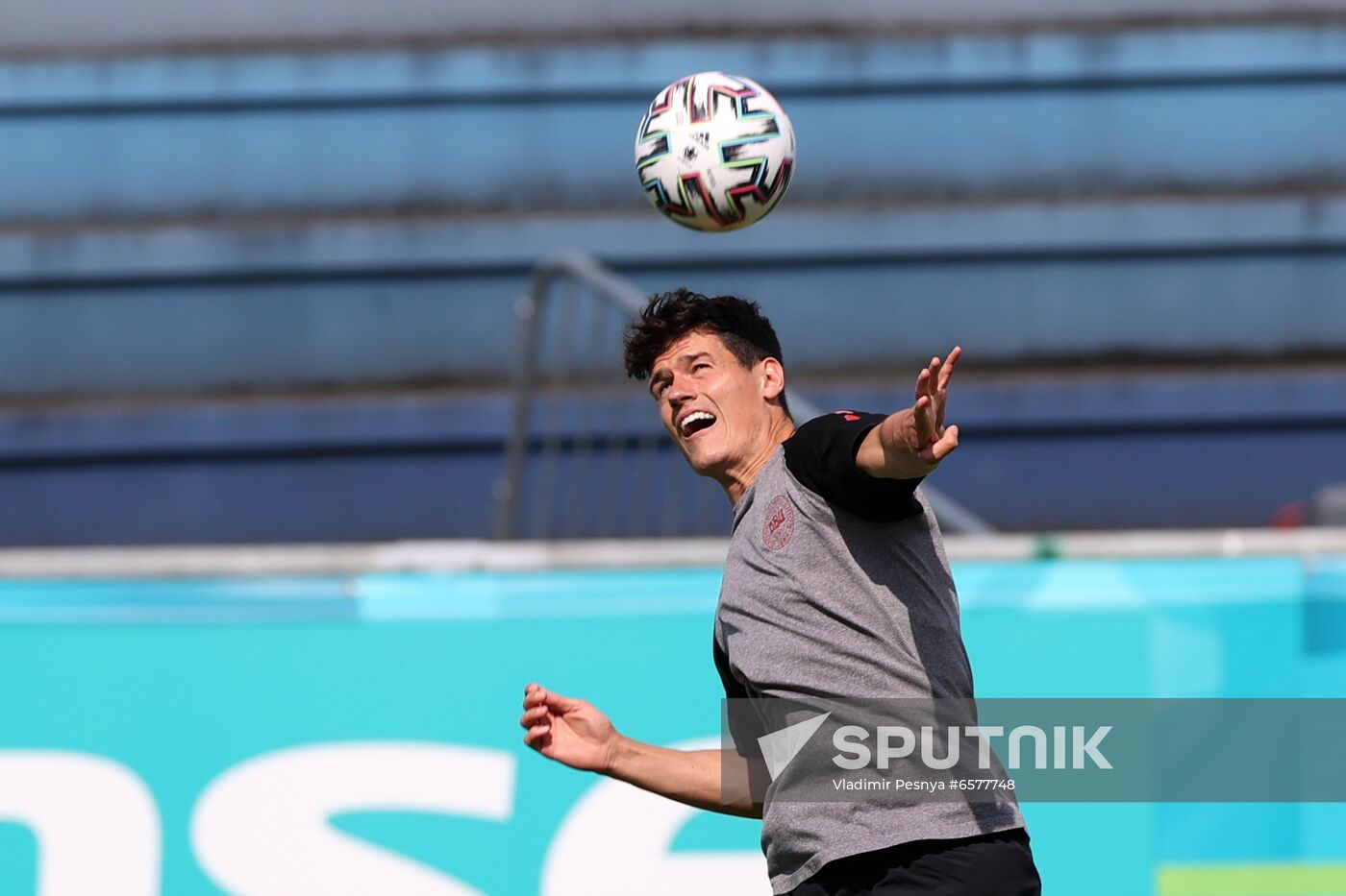 Denmark Soccer Euro 2020 Denmark Training Session