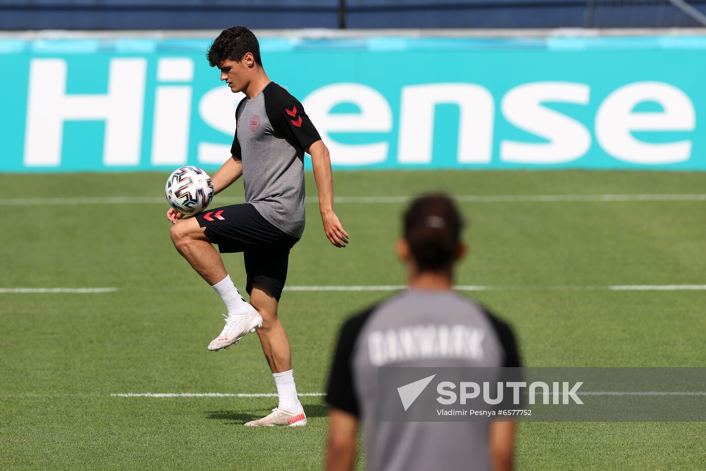 Denmark Soccer Euro 2020 Denmark Training Session