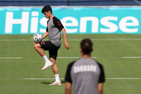 Denmark Soccer Euro 2020 Denmark Training Session