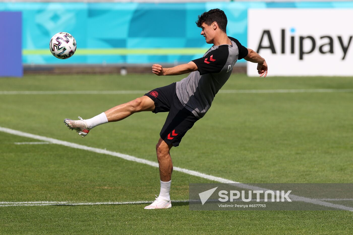 Denmark Soccer Euro 2020 Denmark Training Session