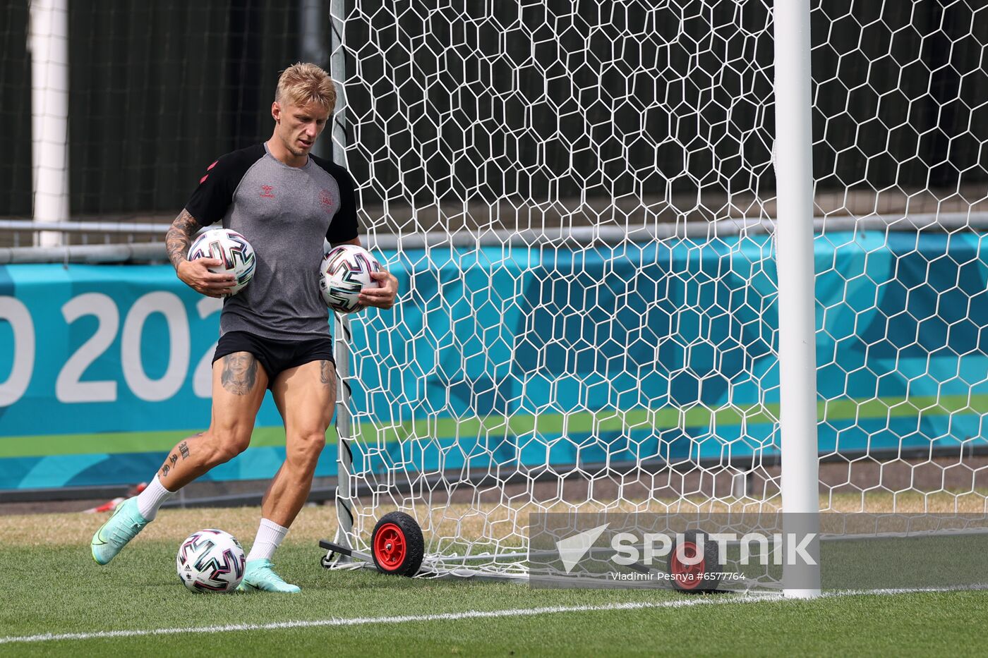 Denmark Soccer Euro 2020 Denmark Training Session