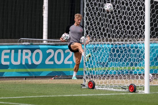 Denmark Soccer Euro 2020 Denmark Training Session