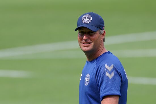 Denmark Soccer Euro 2020 Denmark Training Session