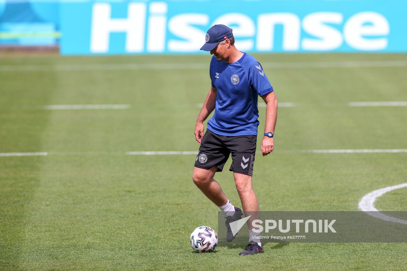 Denmark Soccer Euro 2020 Denmark Training Session