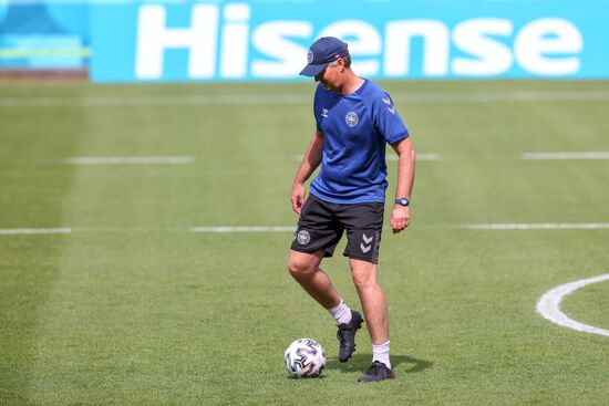 Denmark Soccer Euro 2020 Denmark Training Session