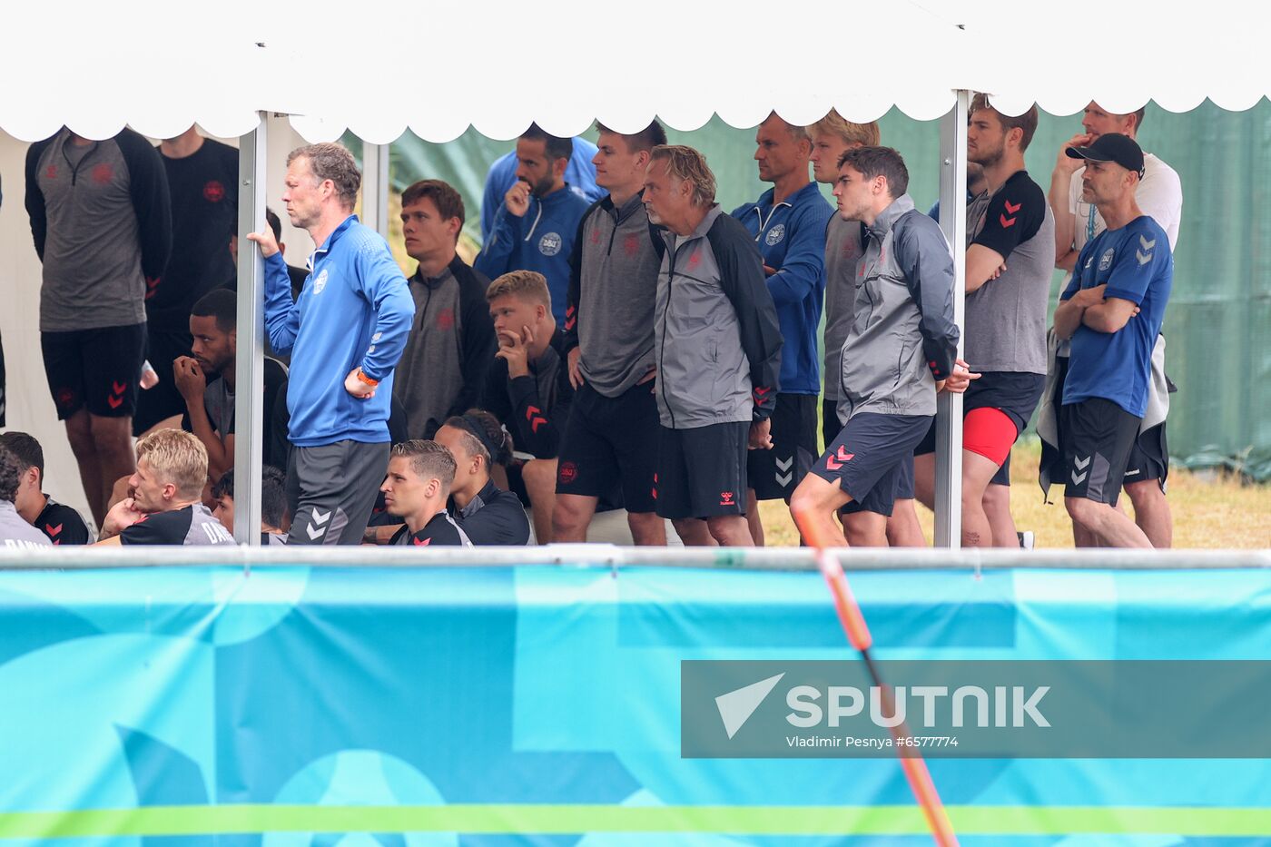 Denmark Soccer Euro 2020 Denmark Training Session