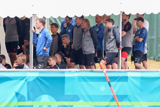 Denmark Soccer Euro 2020 Denmark Training Session