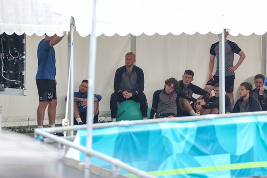 Denmark Soccer Euro 2020 Denmark Training Session