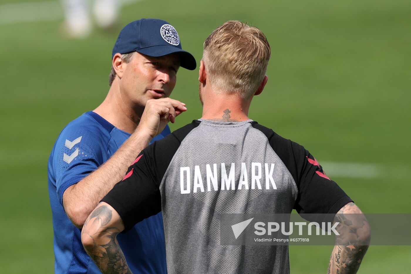 Denmark Soccer Euro 2020 Denmark Training Session