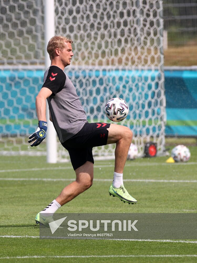 Denmark Soccer Euro 2020 Denmark Training Session