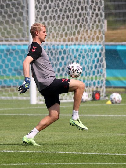 Denmark Soccer Euro 2020 Denmark Training Session