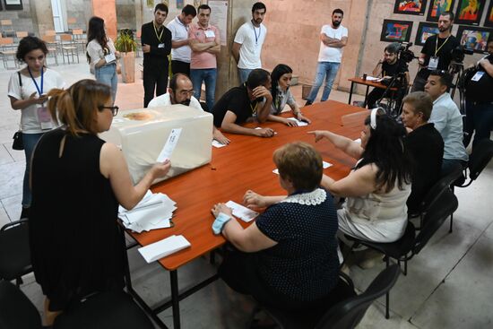 Armenia Snap Parliamentary Elections