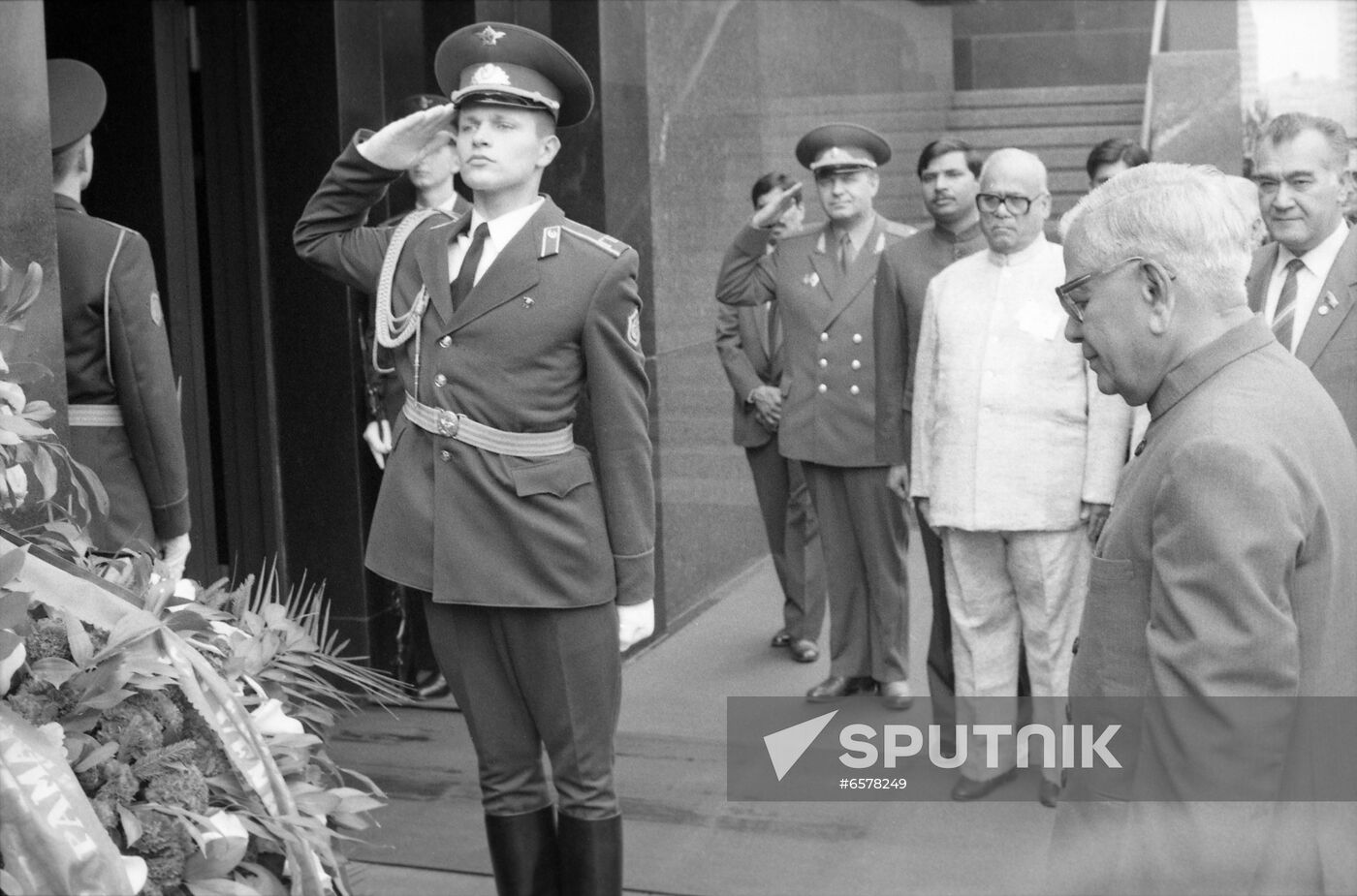 Indian President Ramaswamy Venkataraman's visit to USSR