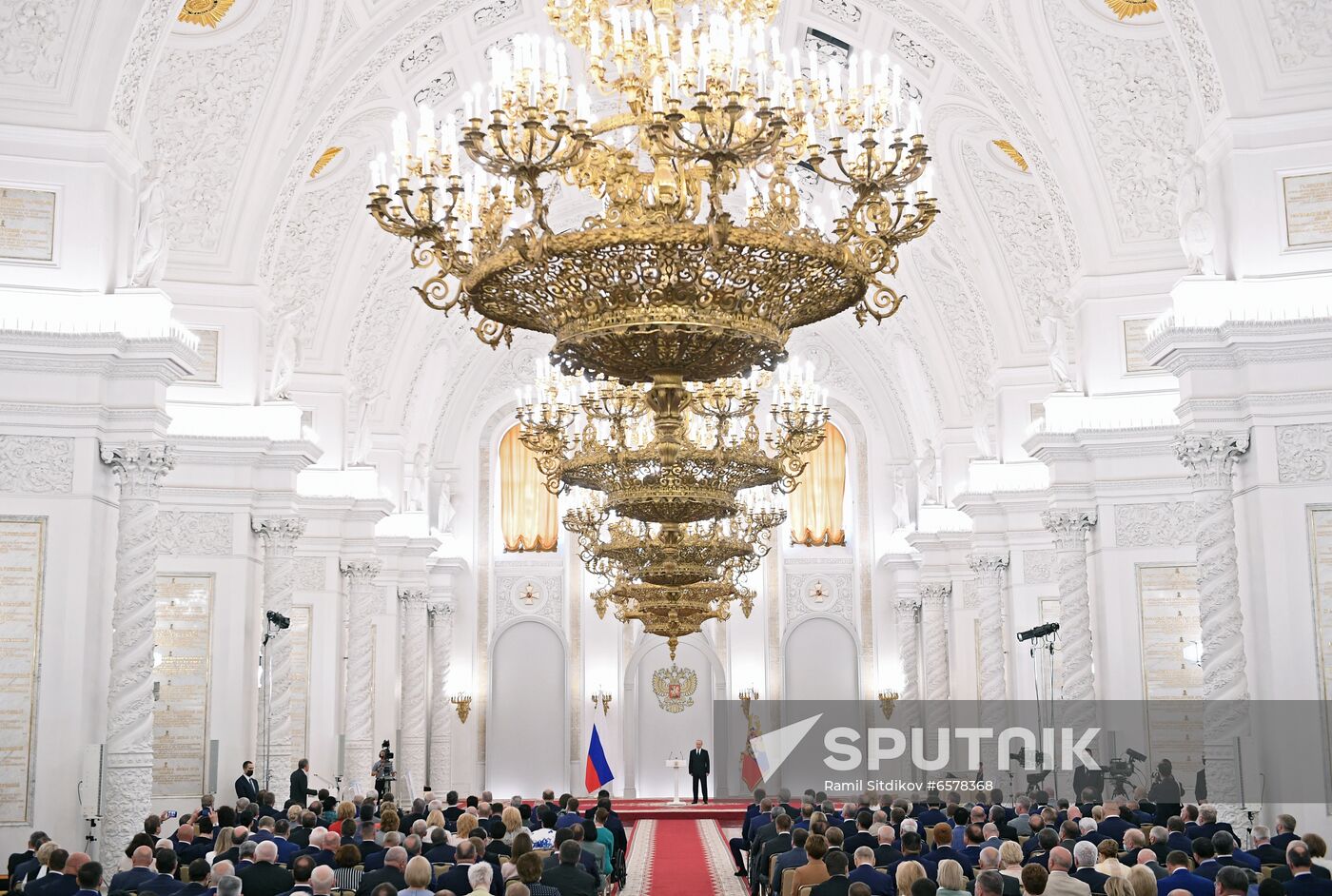 Russia Putin State Duma