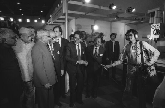 Indian President Ramaswamy Venkataraman's visit to USSR