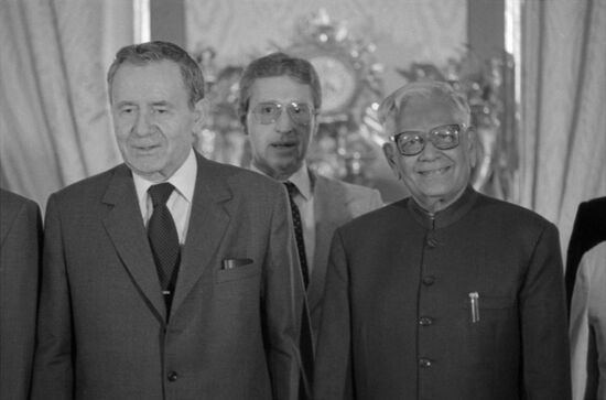 Indian delegation's visit to USSR