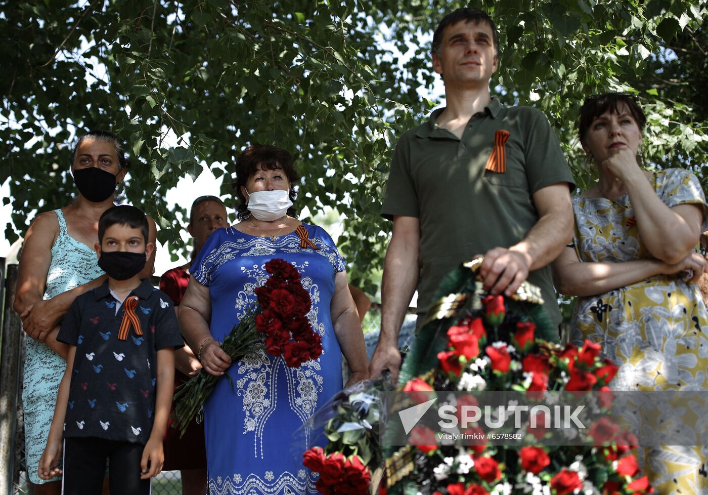 Russia WWII Soviet Soldiers Reburial