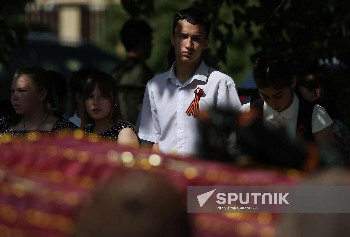 Russia WWII Soviet Soldiers Reburial