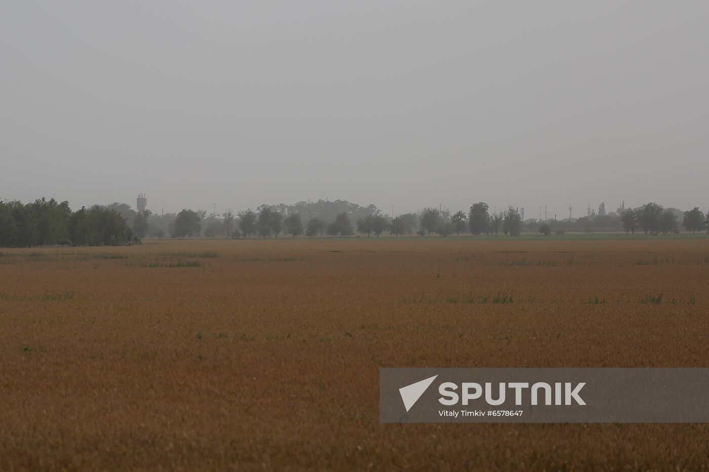 Russia Dust Storm