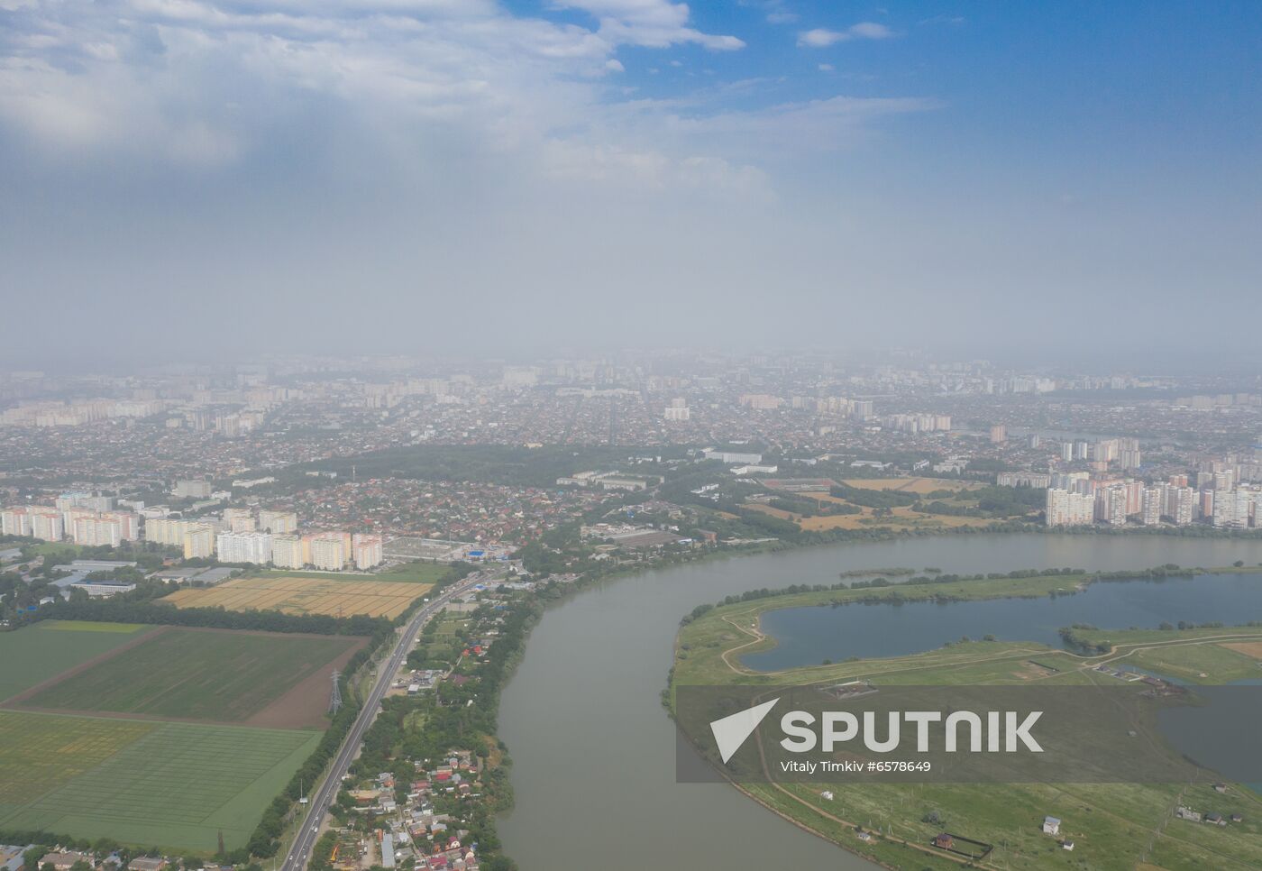 Russia Dust Storm
