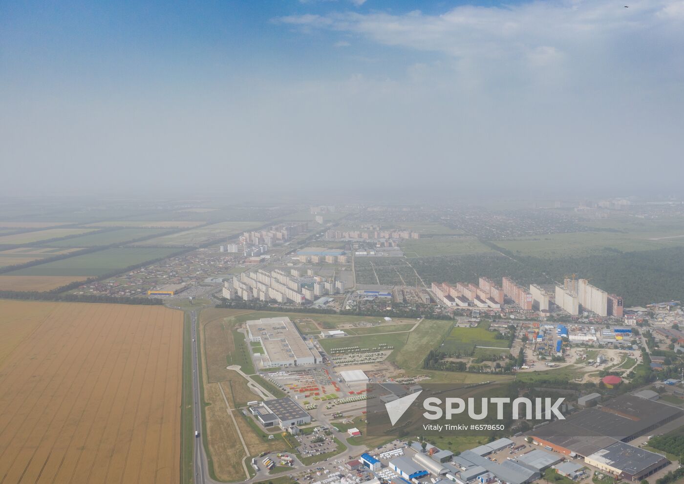 Russia Dust Storm