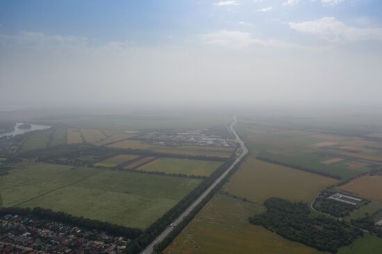Russia Dust Storm