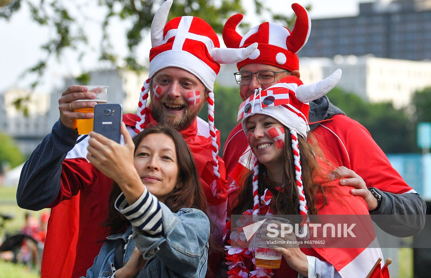 Denmark Soccer Euro 2020 Russia - Denmark