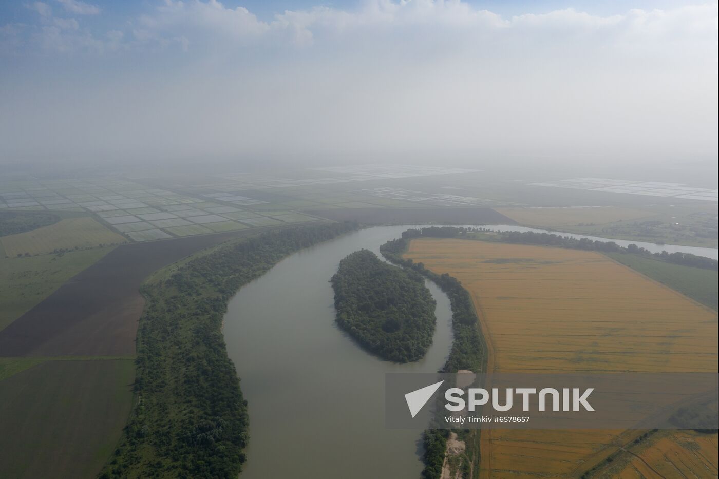 Russia Dust Storm