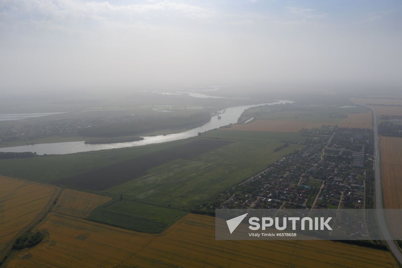 Russia Dust Storm