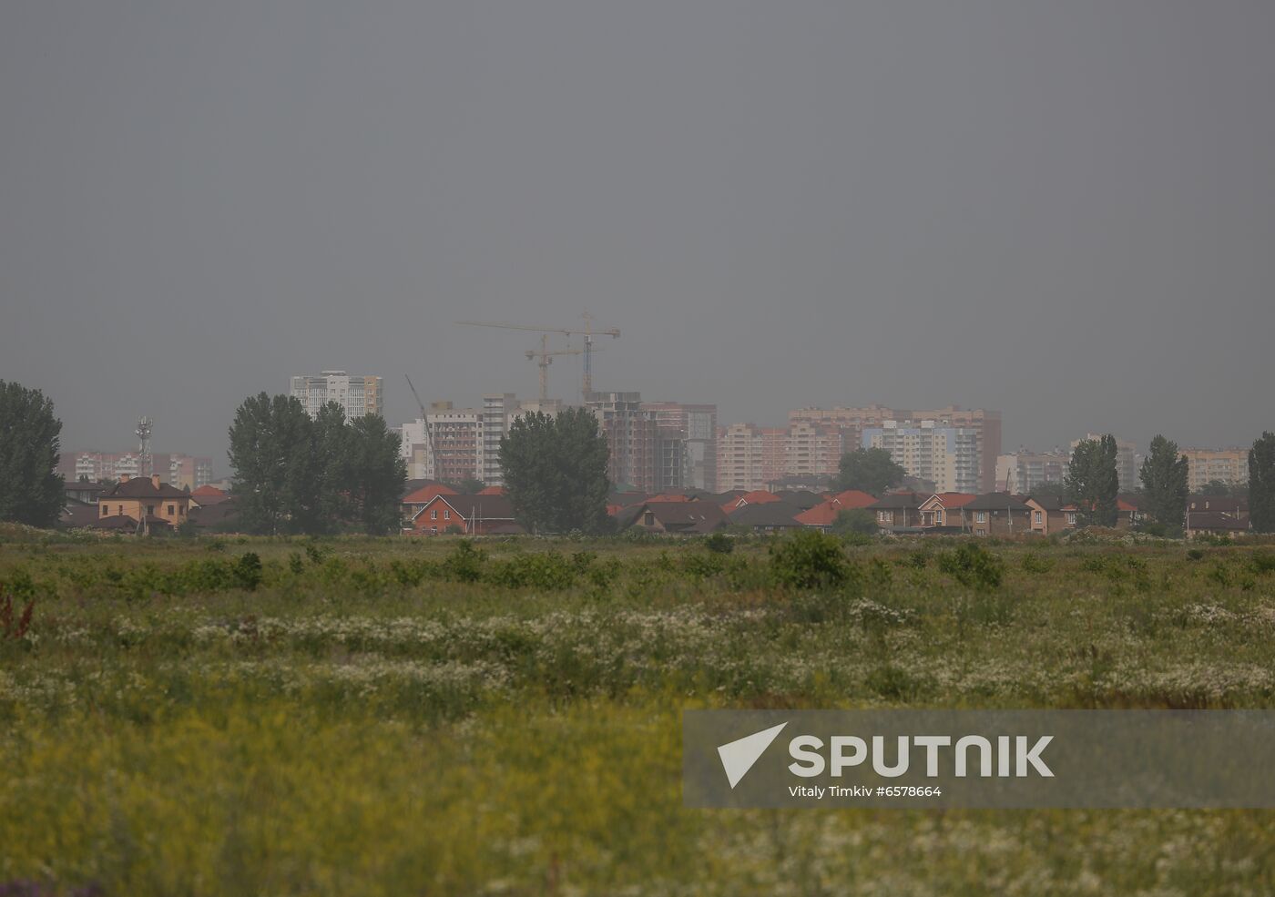 Russia Dust Storm