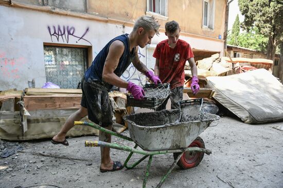 Russia Heavy Rains Aftermath