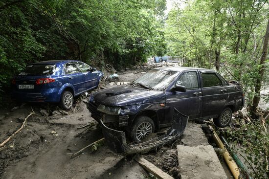 Russia Heavy Rains Aftermath