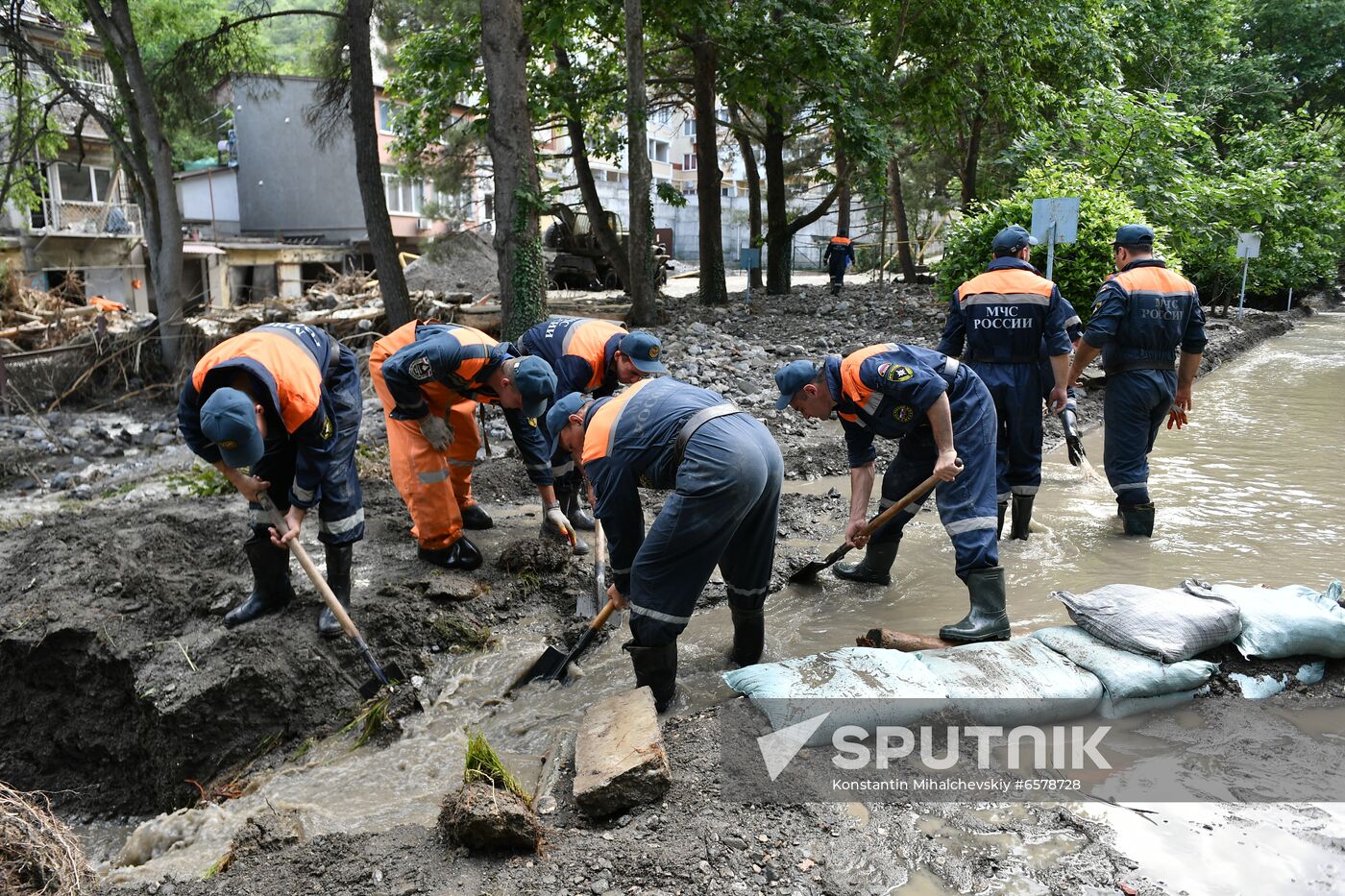 Russia Heavy Rains Aftermath