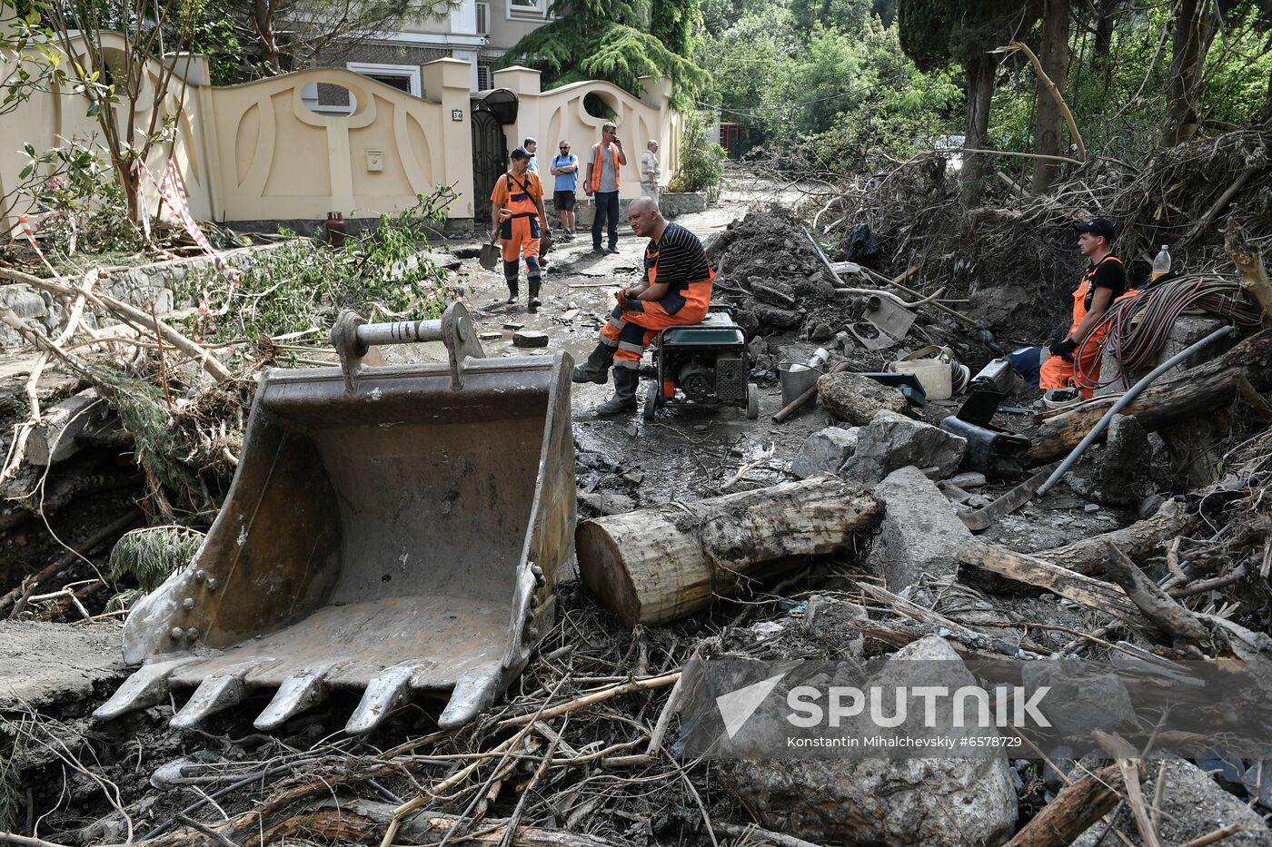 Russia Heavy Rains Aftermath