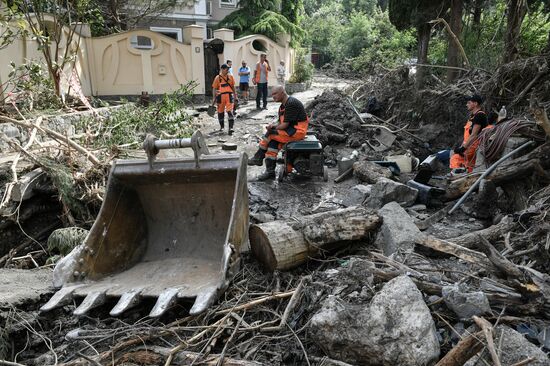 Russia Heavy Rains Aftermath