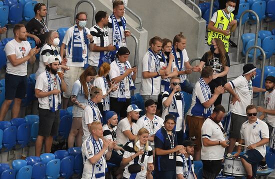 Russia Soccer Euro 2020 Finland - Belgium