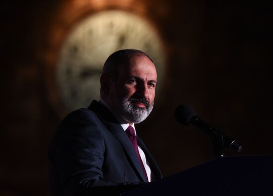 Armenia Pashinyan Supporters Rally