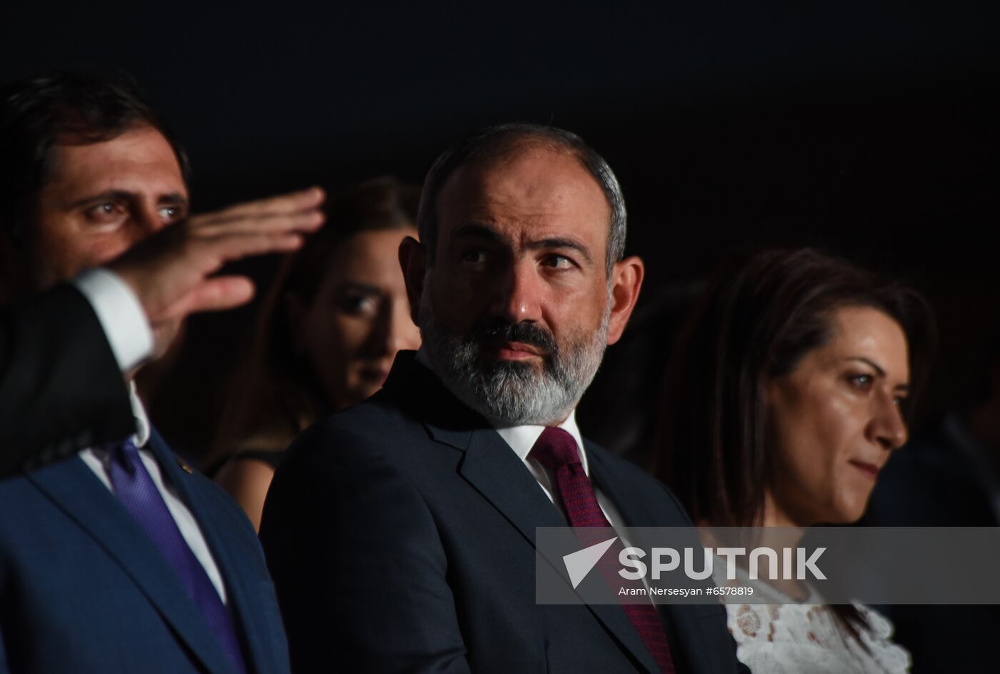 Armenia Pashinyan Supporters Rally