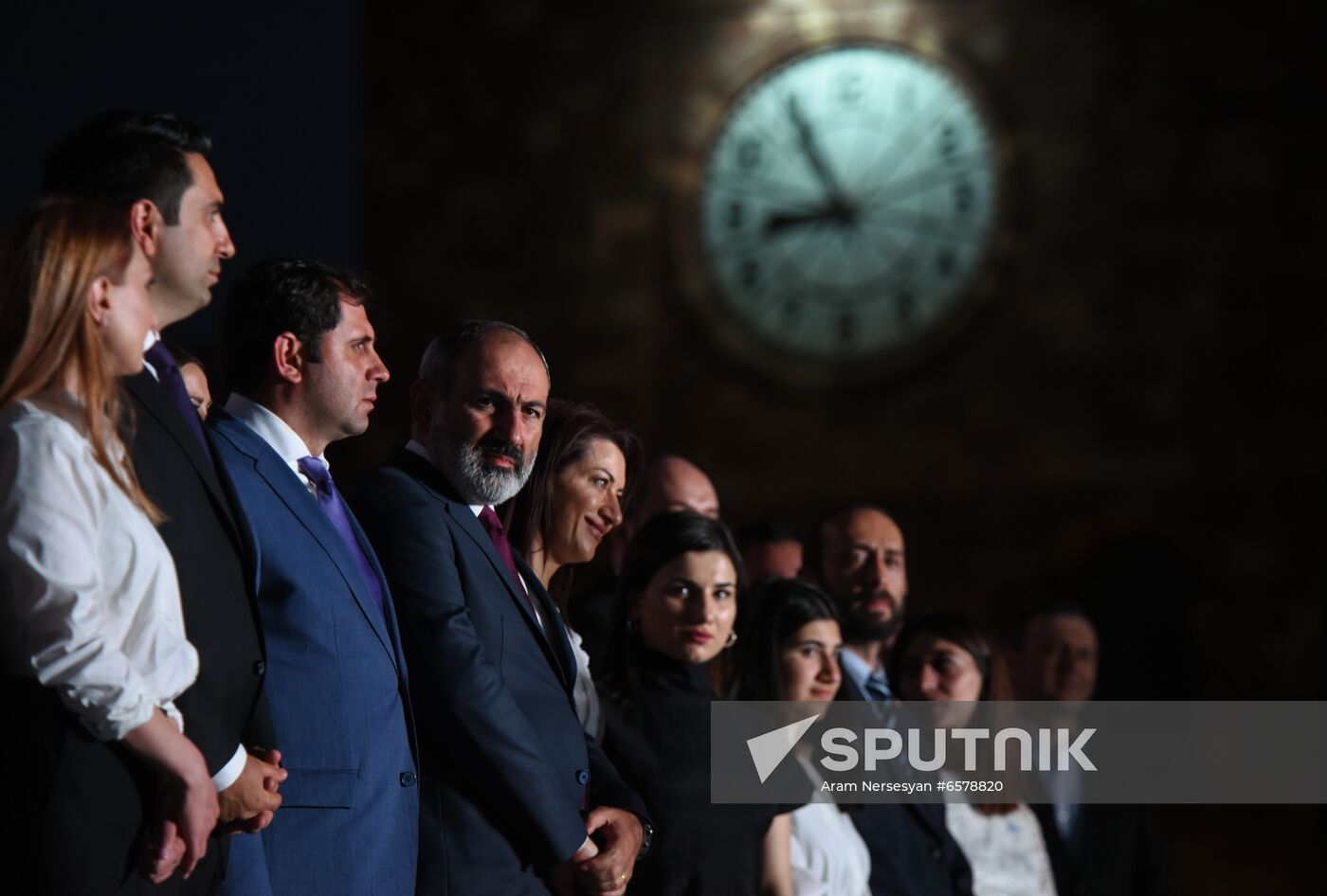 Armenia Pashinyan Supporters Rally