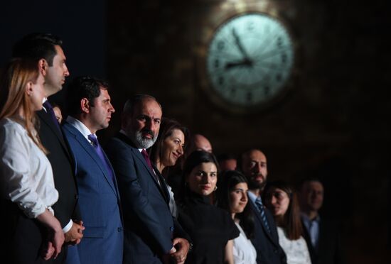 Armenia Pashinyan Supporters Rally