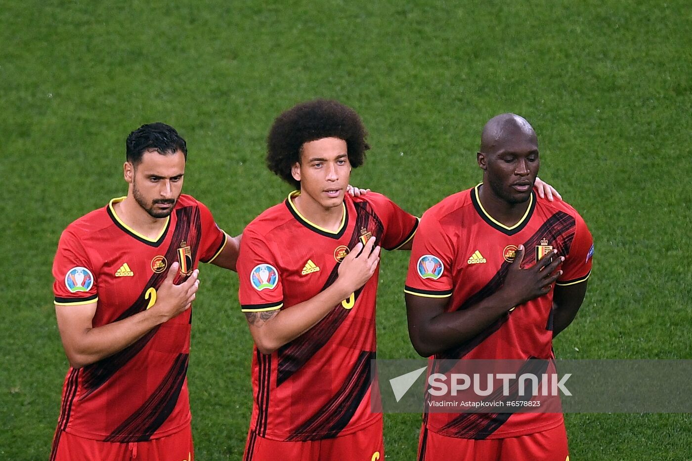 Russia Soccer Euro 2020 Finland - Belgium