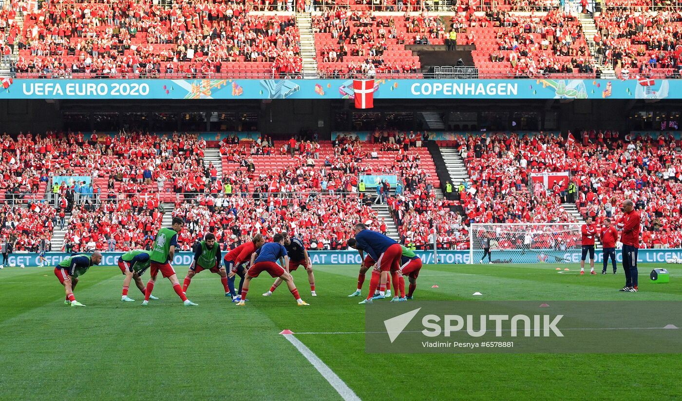 Denmark Soccer Euro 2020 Russia - Denmark