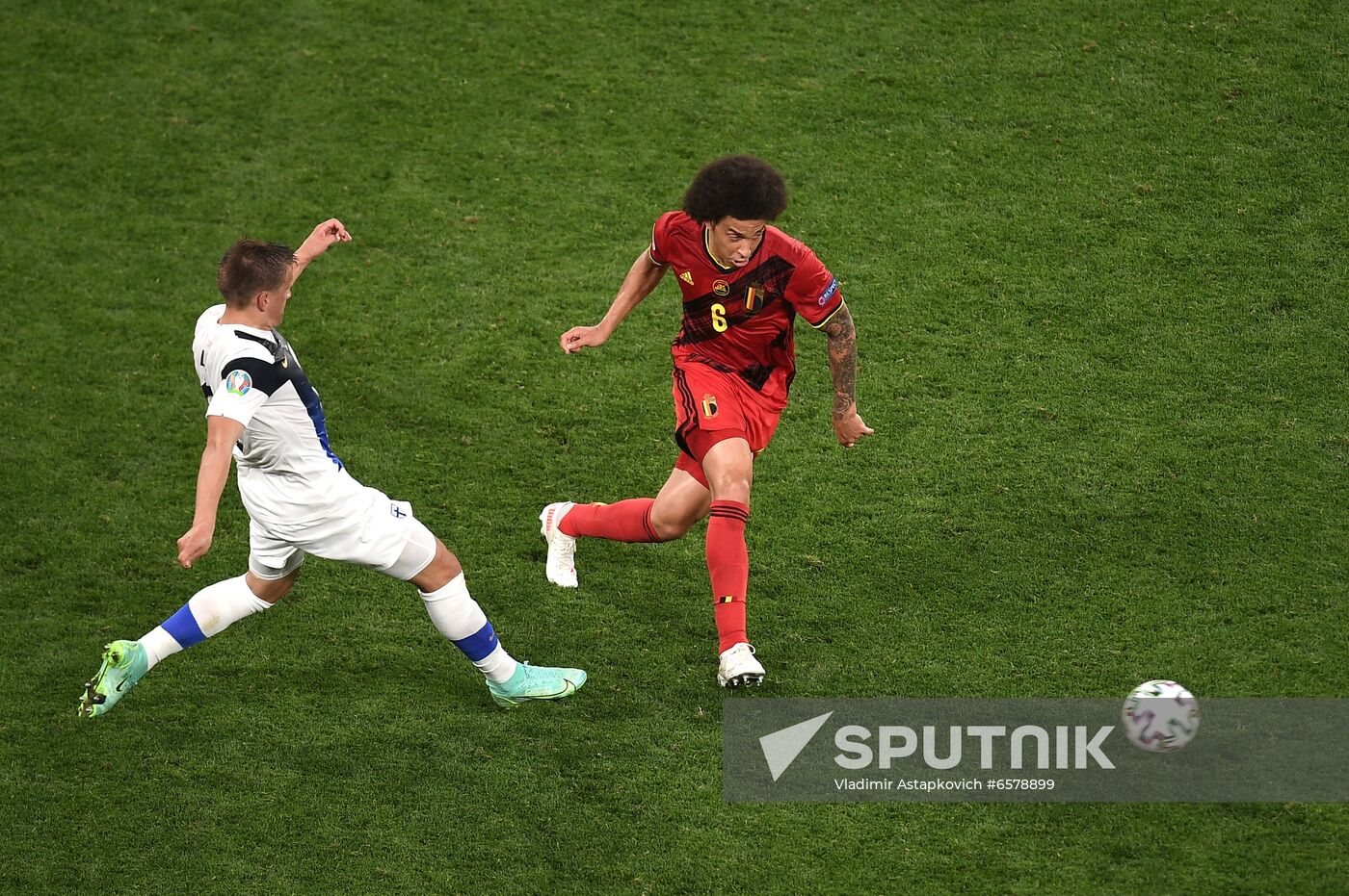 Russia Soccer Euro 2020 Finland - Belgium