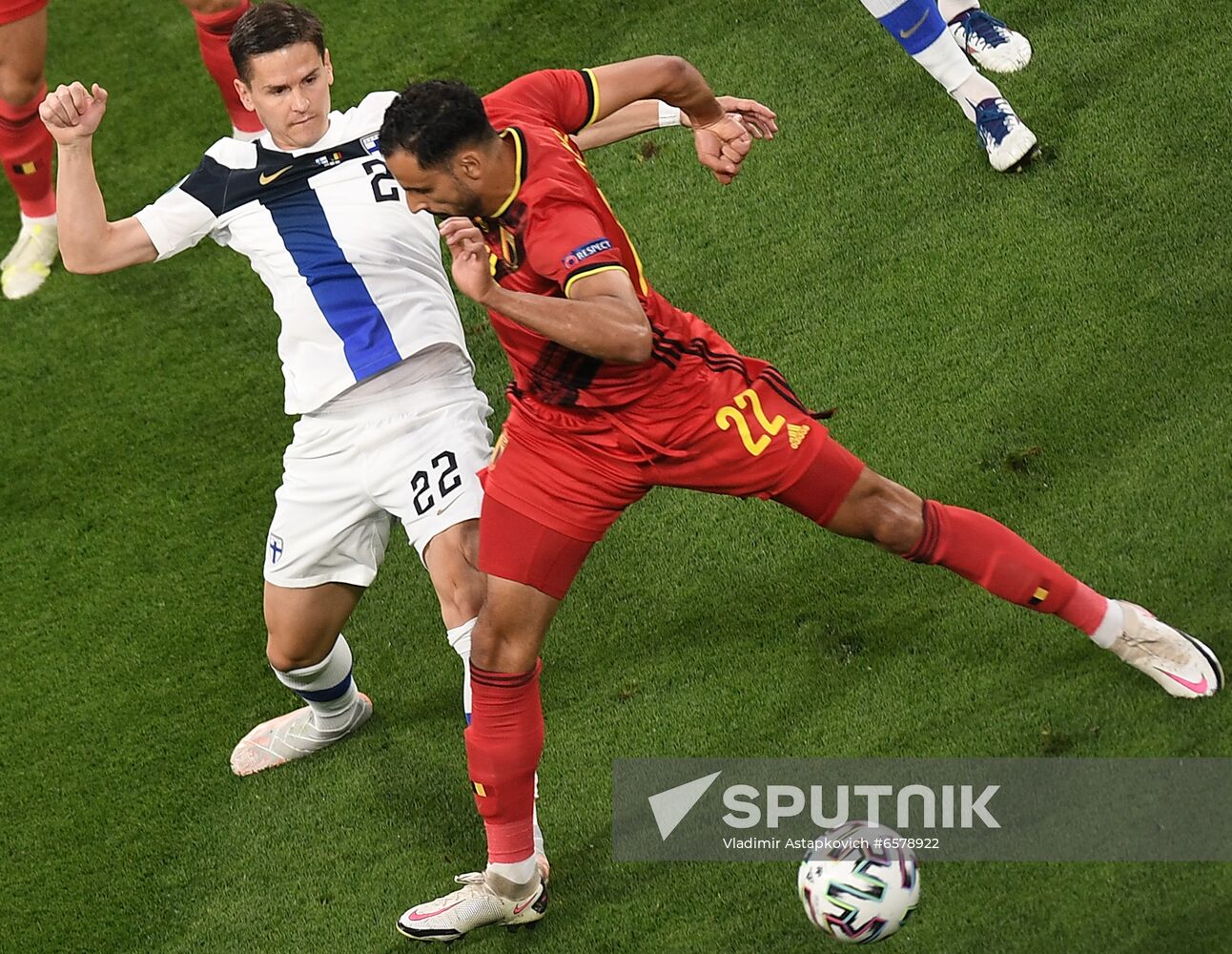 Russia Soccer Euro 2020 Finland - Belgium