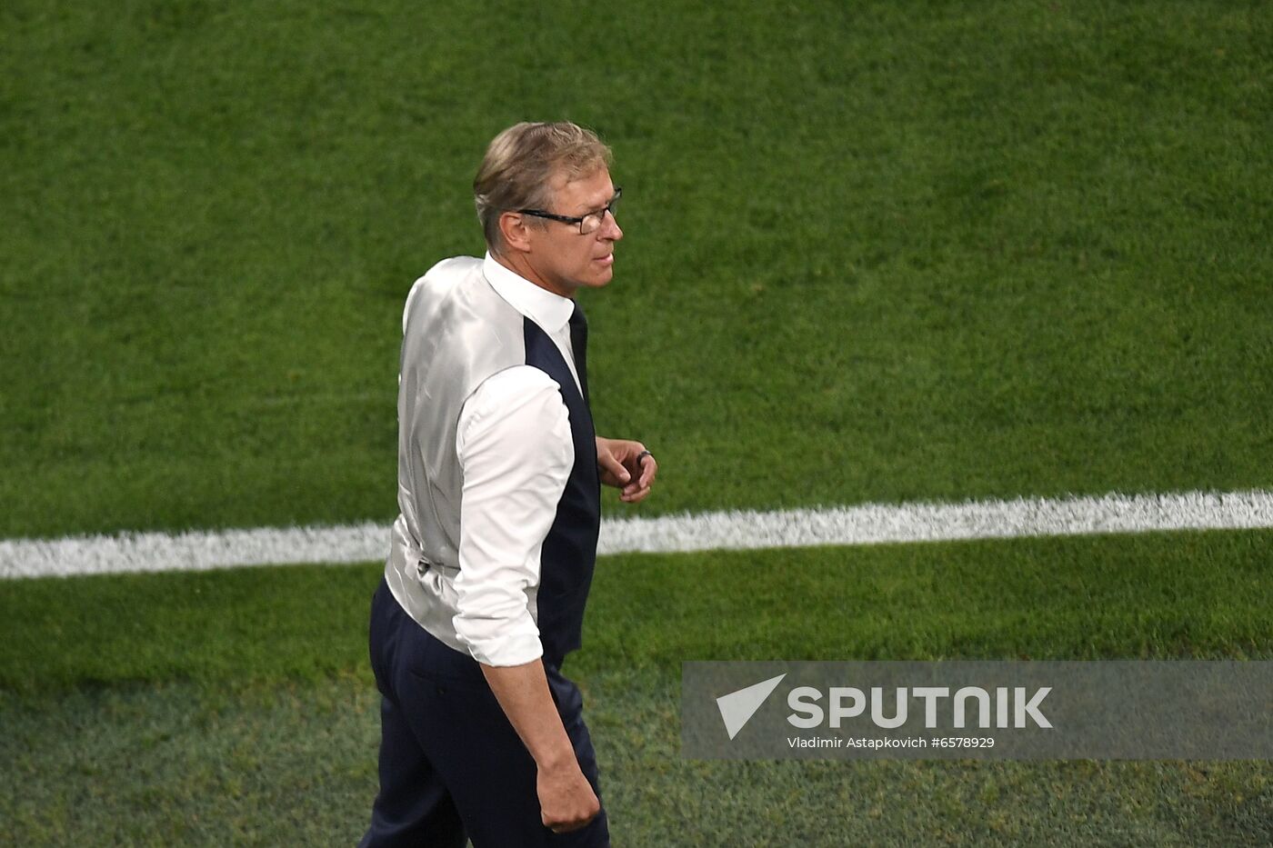 Russia Soccer Euro 2020 Finland - Belgium